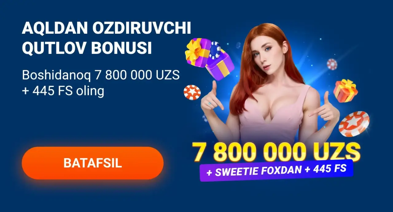 Mostbet UZ — 250 freespin va 7 500 000 UZS bonus. Ro'yxatdan o'ting!